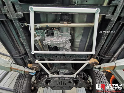 Ultra Racing Braces Nissan Navara – Middle Lower Bar / Middle Member Brace - UR-ML4-4242 - image 2