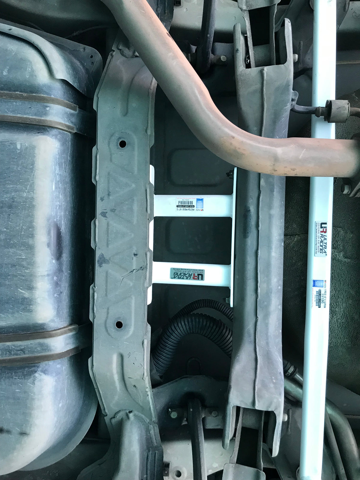 Ultra Racing Braces Proton Preve / Suprima S – Rear Lower Bar / Rear Member Brace
