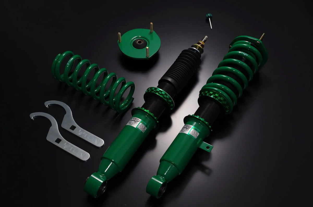 TEIN Flex Z coilover kit - Toyota Mark II, Chaser and Cresta JZX90 (1992.10-1996.08), SKU VST80-C1SA3. Suspension kit components.