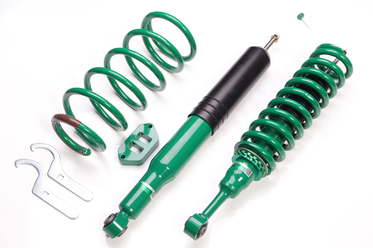 TEIN 4x4 Damper Sport coilover kit - Toyota FJ Cruiser GSJ15W (2010.11-2018.01) and one additional application, SKU VSTG0-F1SS2. Suspension kit components.