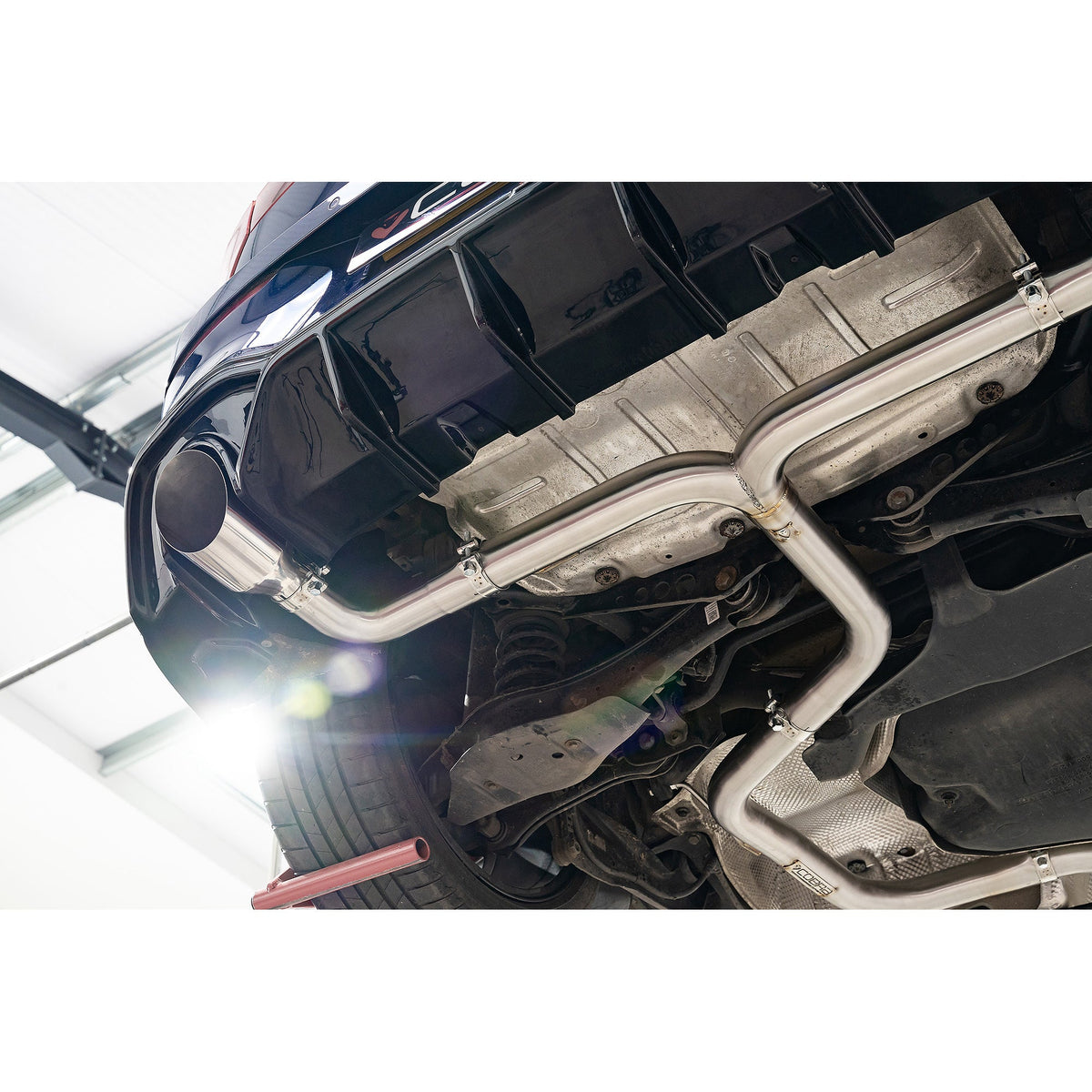 Cobra Exhausts VW Golf R-Line (Mk8) 1.5 TSI (20>) 'GTI Style' Dual Exit Venom GPF Back Performance Exhaust-4