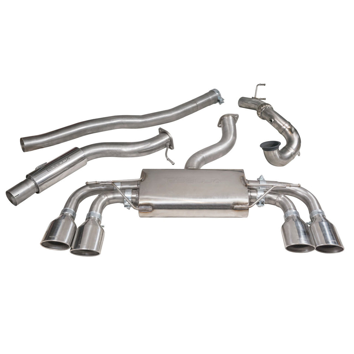 Cobra Exhausts VW Golf R (Mk7) 2.0 TSI (5G) (12-18) Turbo Back Performance Exhaust-37