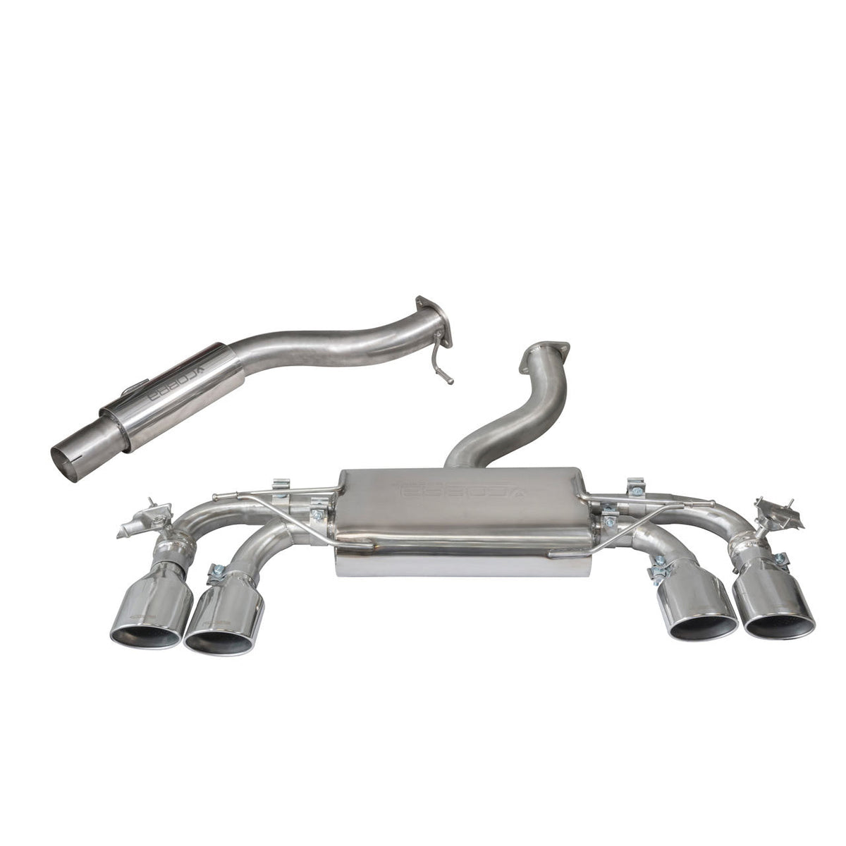 Cobra Exhausts VW Golf R (Mk7) 2.0 TSI (5G) (12-18) Cat Back Performance Exhaust-15