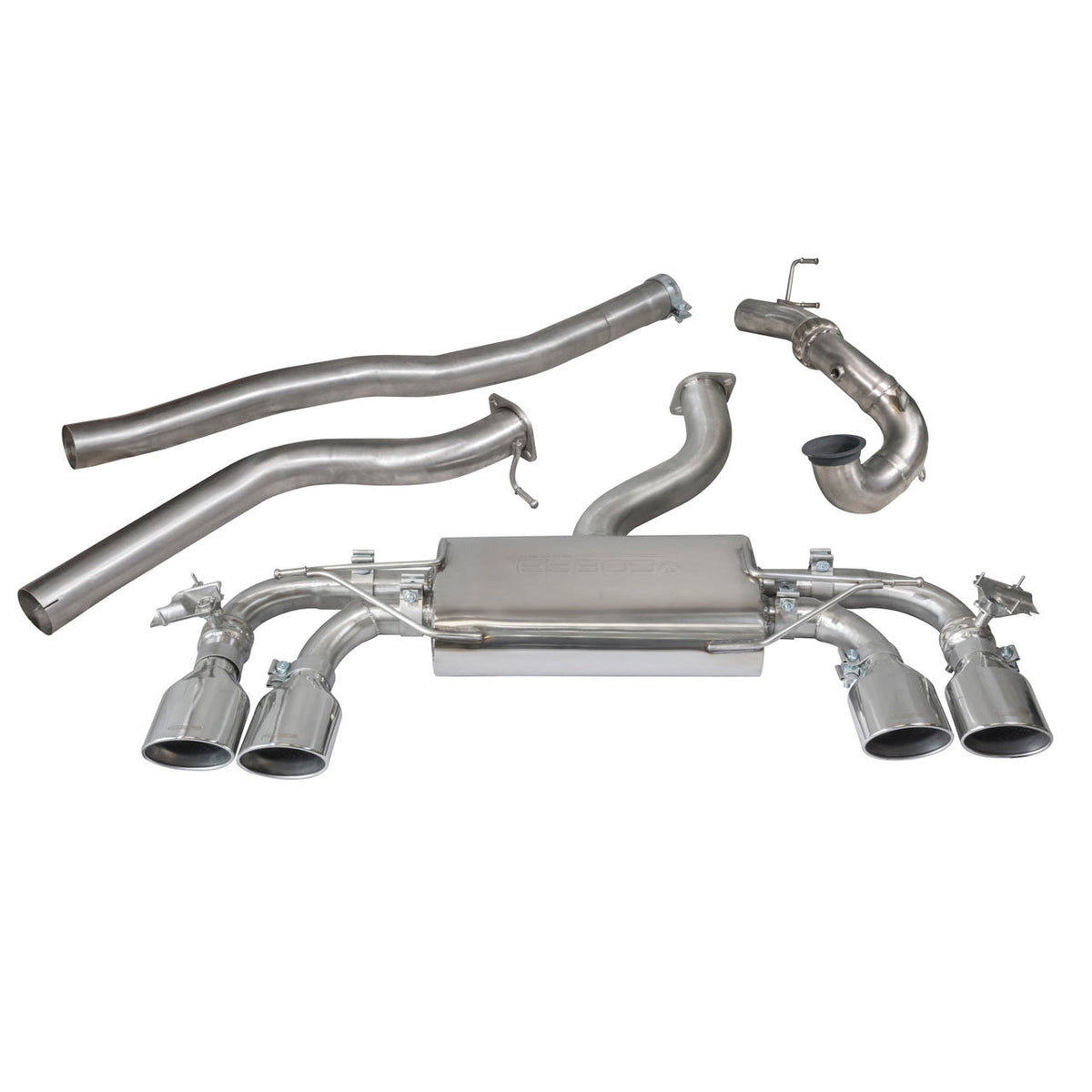 Cobra Exhausts VW Golf R (Mk7) 2.0 TSI (5G) (12-18) Turbo Back Performance Exhaust-36