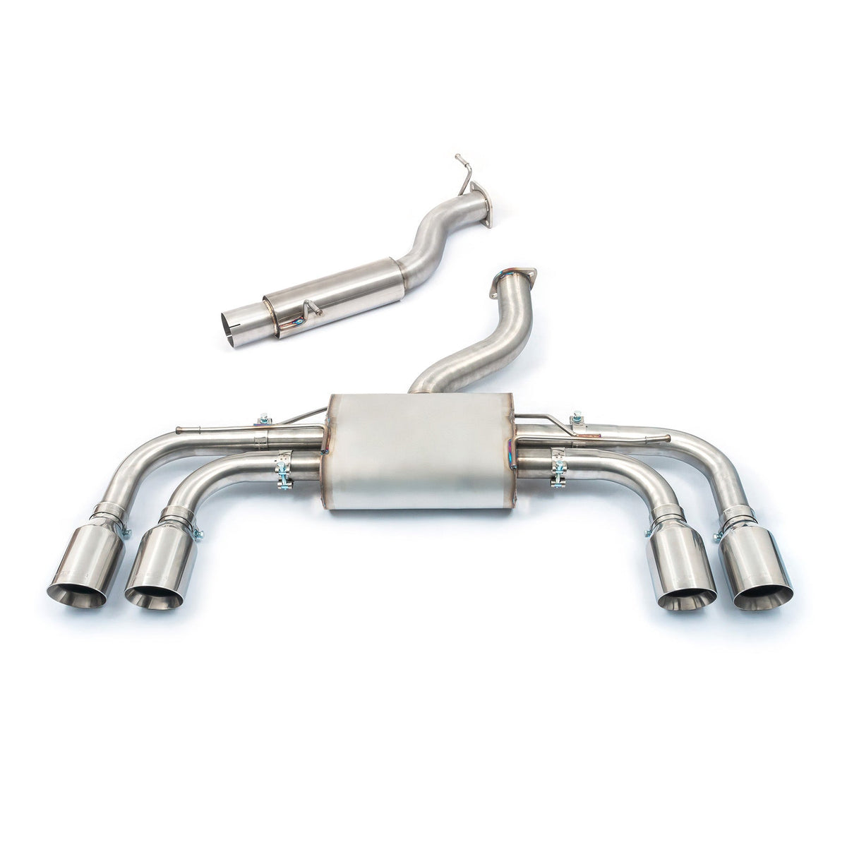 Cobra Exhausts VW Golf R (Mk8) 2.0 TSI (21>) Race GPF Back Performance Exhaust-16
