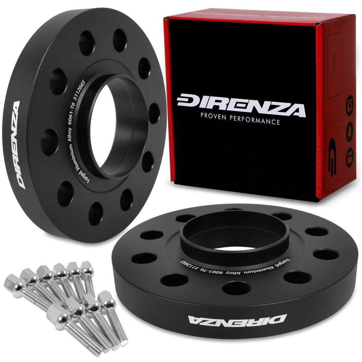 Gravity Performance Direnza 20mm Wheel Spacers - Pair - Mercedes A Class / C Class / S Class / CLA | 5×112 M14×1.5 66.5mm