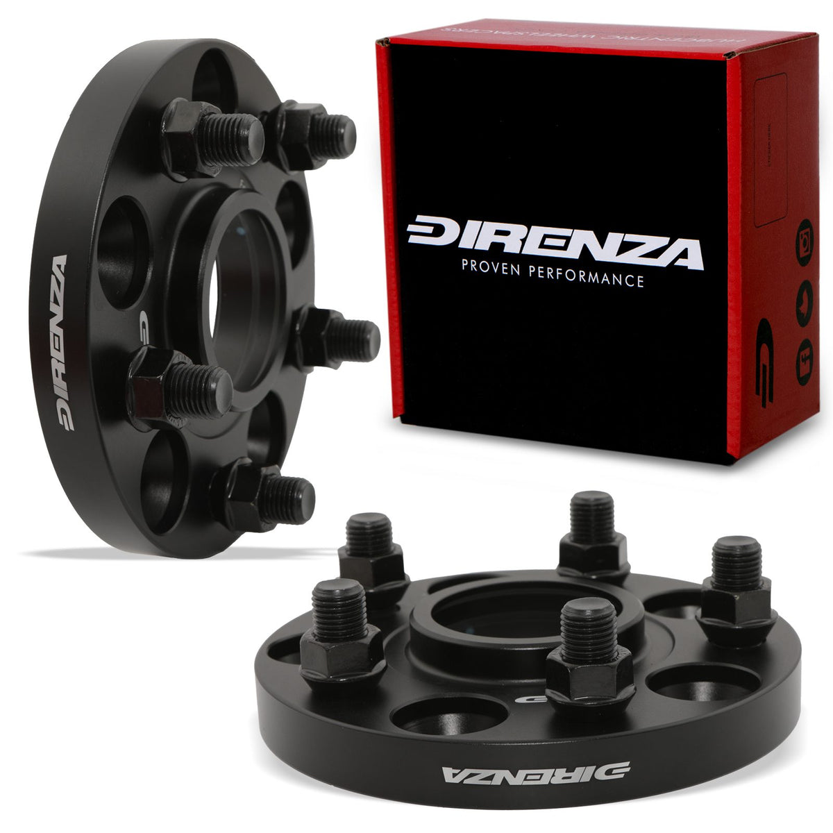 Gravity Performance Direnza 18mm Wheel Spacers - Pair - Tesla Model 3 2017+ all models | 5×114.3 M14×1.5 64.1mm