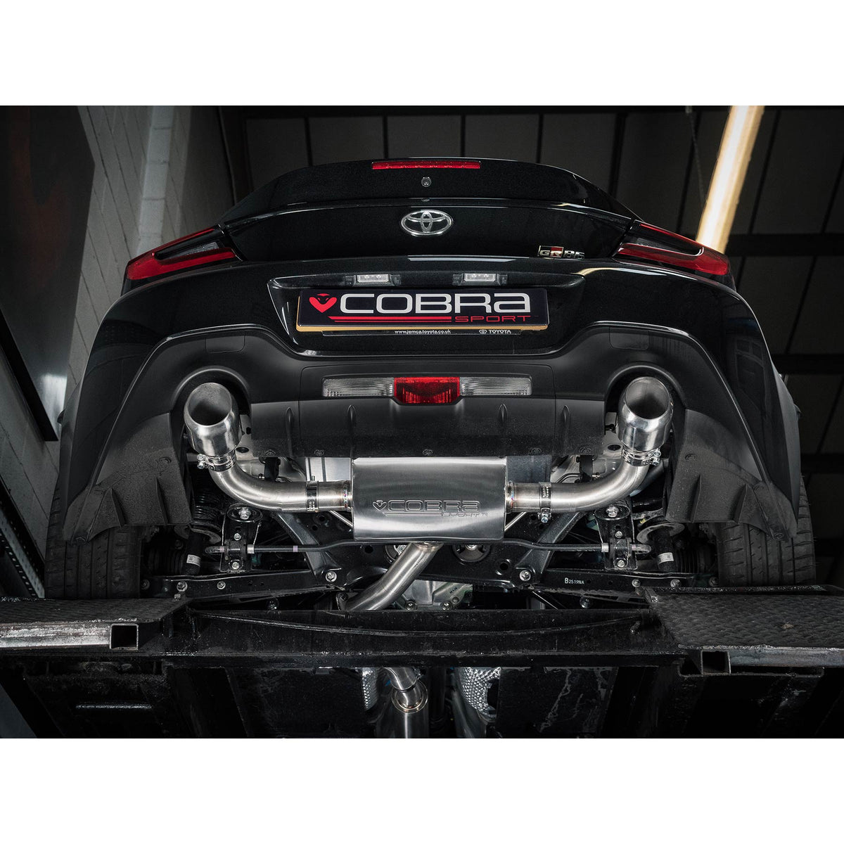 Cobra Exhausts Toyota GR86 2.4L (22>) Secondary Cat Back Performance Exhaust-1