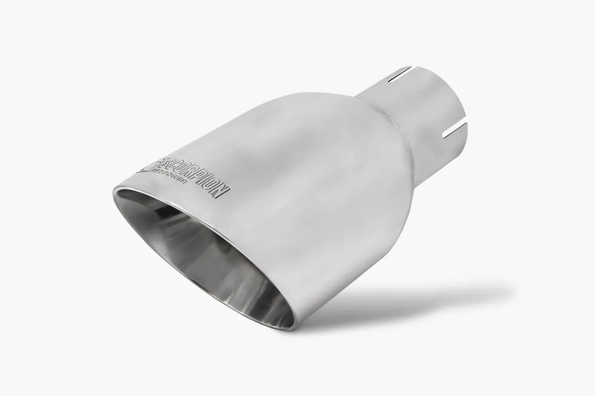 Polished Daytona Tailpipe (Various Sizes)
