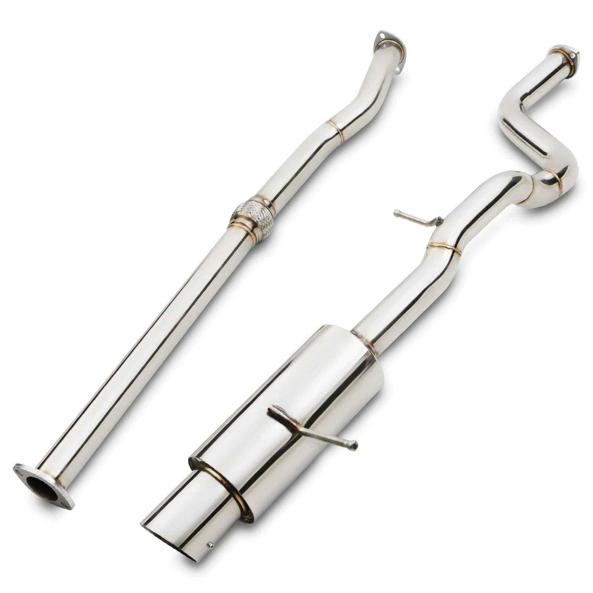 Gravity Performance Decat Exhaust System - Citroen C2 1.1 1.4 1.6 16v 03-09