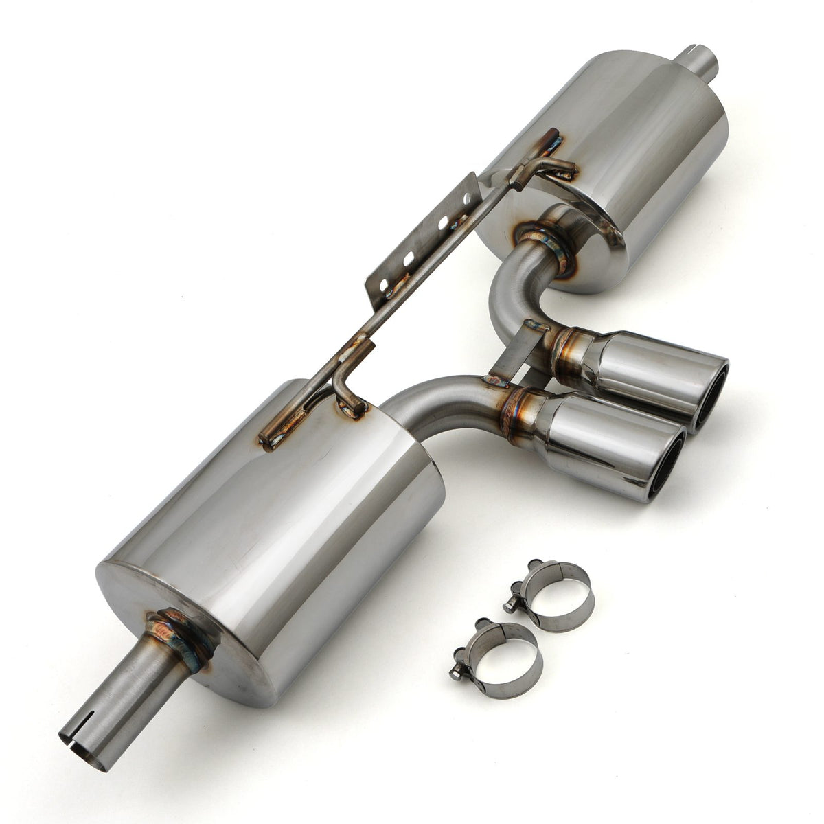 Gravity Performance Stainless Rear Back Box - Porsche Boxster S 986 2.5 / 2.7 / 3.2 96-04