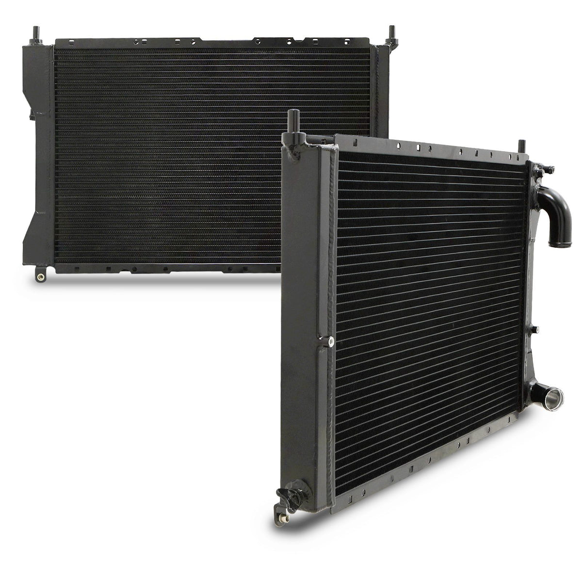 Gravity Performance 40mm High Flow Radiator Black - Fiat Coupe 2.0 20V Turbo 96-00