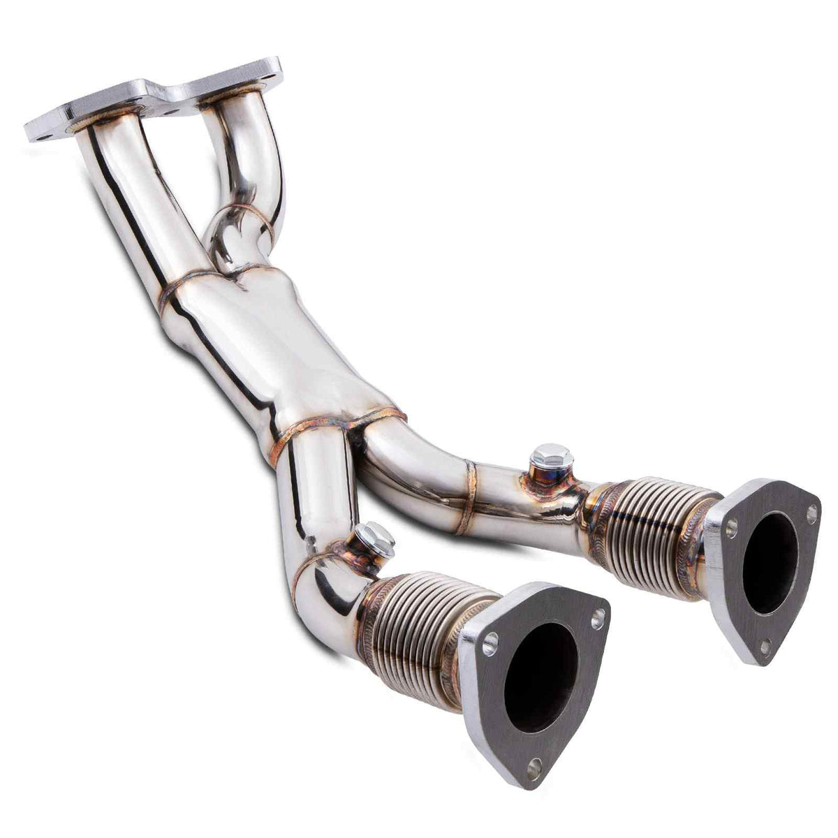 Gravity Performance 2.5 Exhaust Downpipe Flexi Pipe - VW Golf MK4 R32 3.2 VR6 03-04