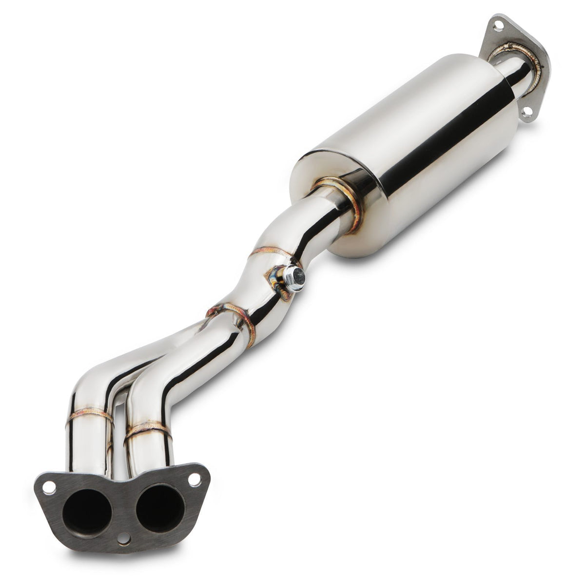 Gravity Performance Exhaust Decat SIlenced Downpipe - Mazda MX5 NB MK2.5 1.8 01-05