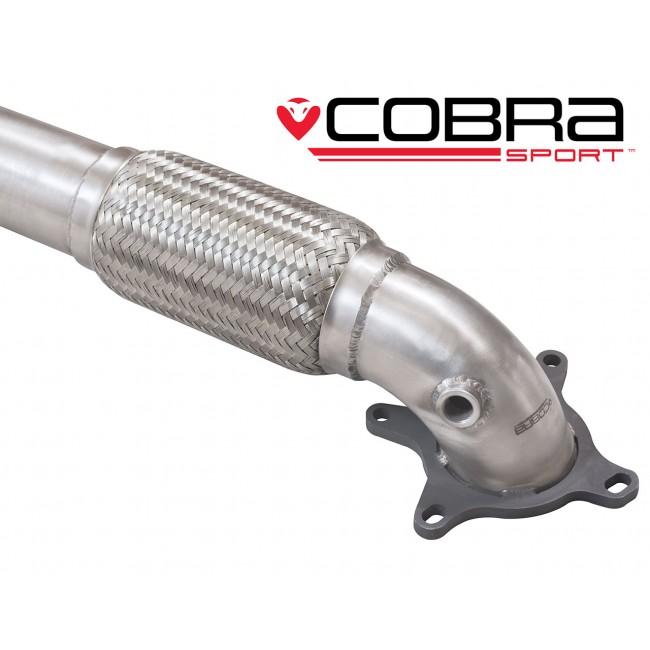 Cobra Exhausts Audi S3 (8P) Quattro (5 Door) Sportback Front Downpipe Performance Exhaust-2