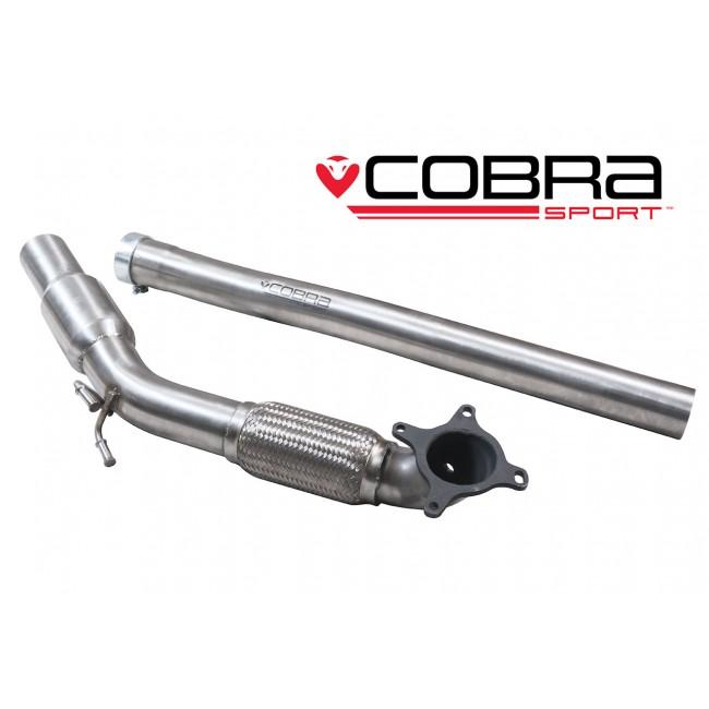 Cobra Exhausts Audi S3 (8P) Quattro (5 Door) Sportback Front Downpipe Performance Exhaust-2