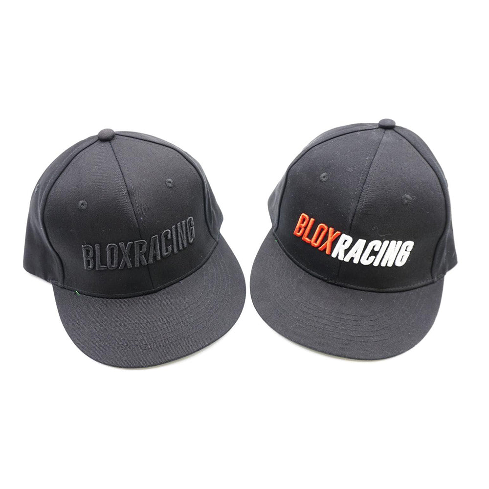 Snapback Cap, Black with Black Logo - Blox Racing - NEW Style