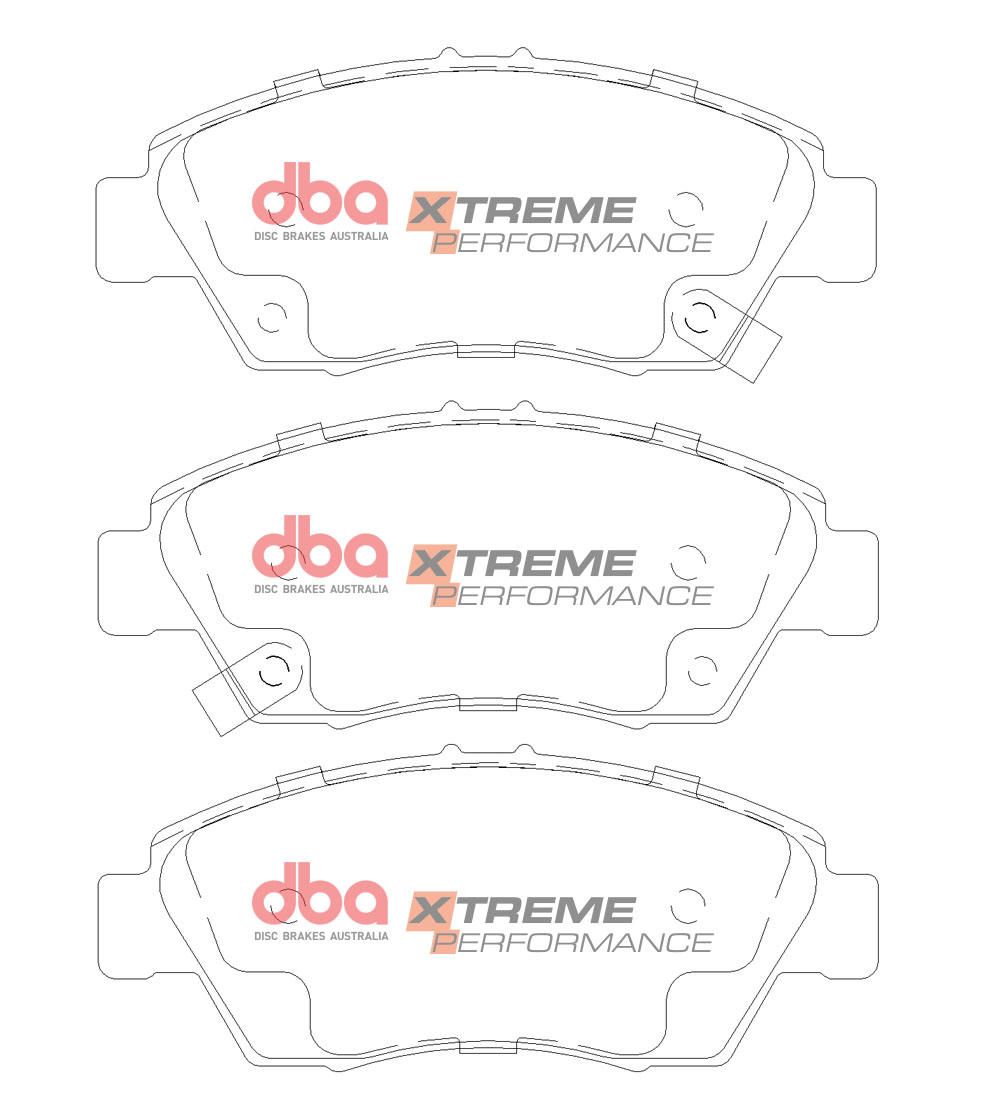 Disc Brakes Australia Brake Pads Xtreme Performance | Front Axle DB1662XP