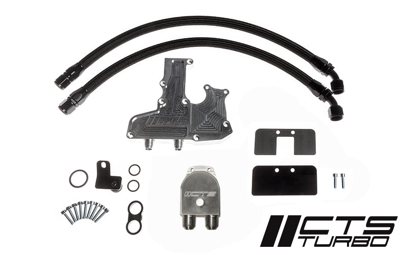 CTS Turbo Audi B8.5 A4/A5 Catch Can Kit (Flex-Fuel with Aluminum Intake Manifold) - CTS-CC-B8.5-TFSI