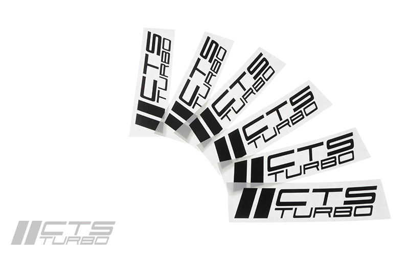 CTS Turbo OG Decal - White Sticker - CTS-DECAL-WHT - image 2
