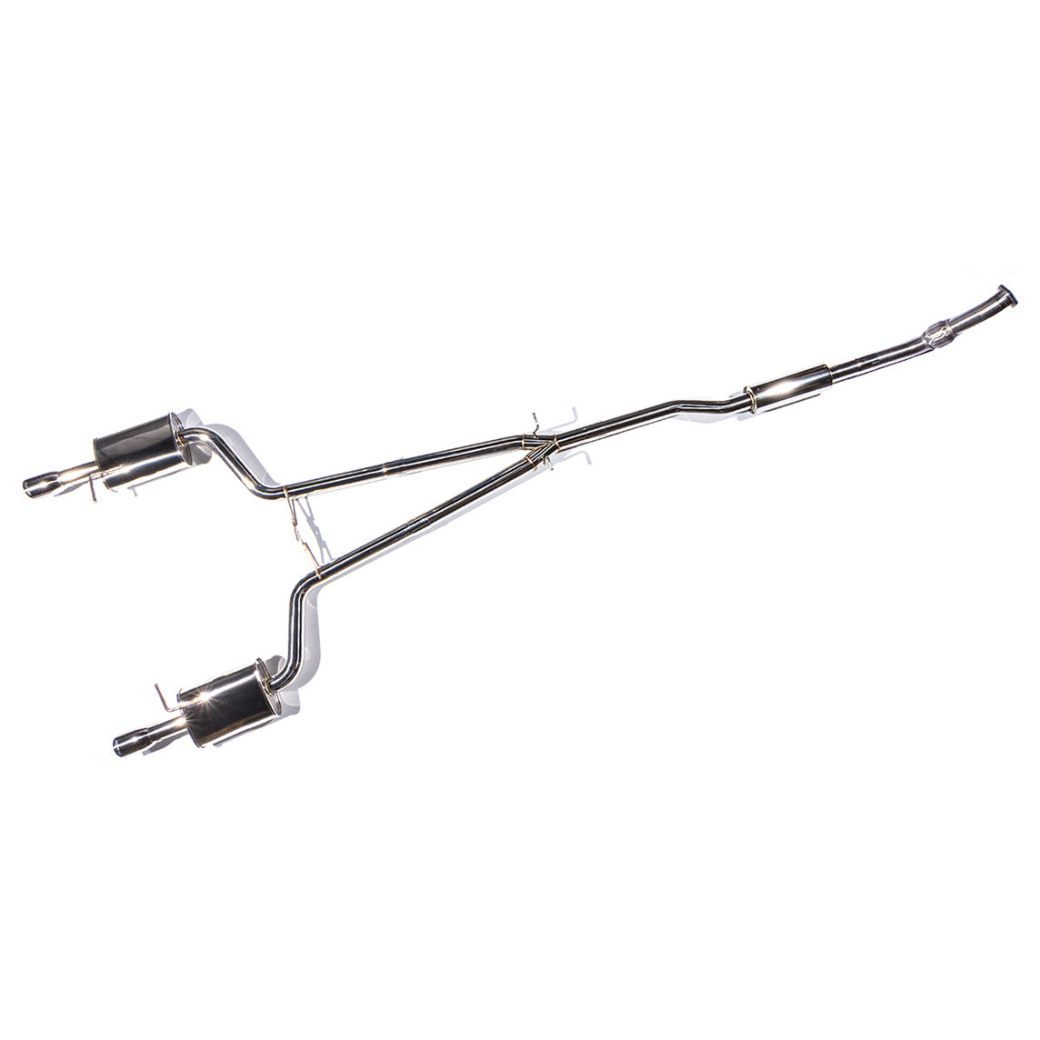 CTS TURBO B7 A4 2.0T CATBACK (manual transmission only) - CTS-EXH-CB-0011 - image 2