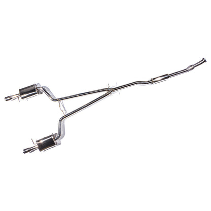 CTS TURBO B7 A4 2.0T CATBACK (manual transmission only) - CTS-EXH-CB-0011 - image 2