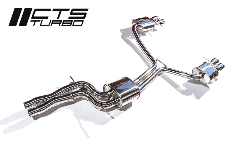CTS TURBO B8 S4 CATBACK - CTS-EXH-CB-0015