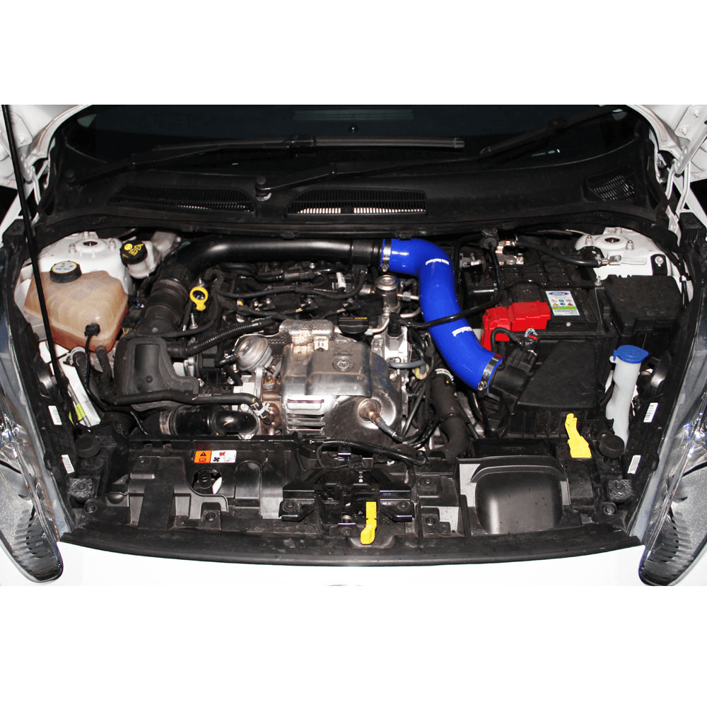 Airtec Motorsport Pro Hoses Induction Hose Upgrade for Fiesta 1.0 EcoBoost - Grey, WITH Stainless Clips - PH/INDFO6-100835