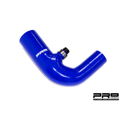 Airtec Motorsport Pro Hoses Secondary Induction Hose for 1.0 EcoBoost (Front Turbo) - Bright Yellow, WITH Stainless Clips - PH/INDFO8-100869