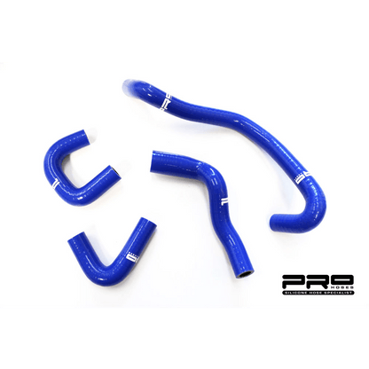 Airtec Motorsport Pro Hoses Four-Piece Ancillary Coolant Hose Kit for Facelift Focus Mk2 ST225 and RS - Orange, WITH Stainless Clips - PH/ANCFO13-101161
