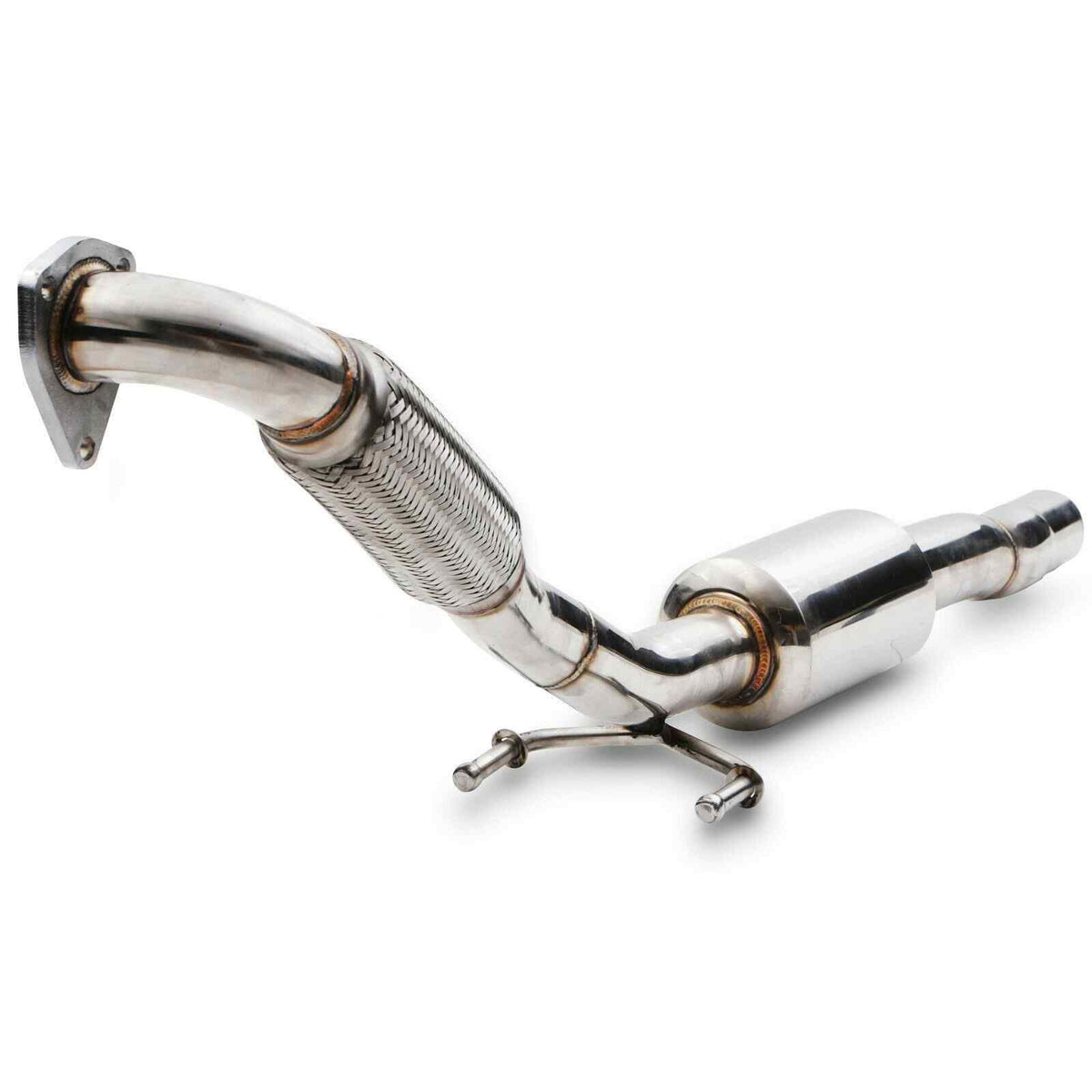 Gravity Performance Exhaust Decat Downpipe - Volkswagen Polo 9N GT 1.9 PD130 2003-2009