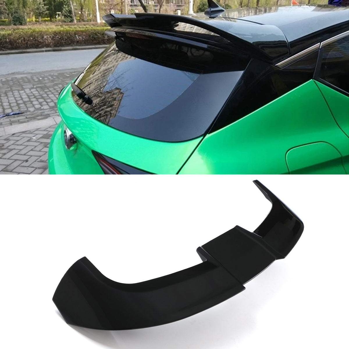 Gravity Performance Gloss Black Rear Spoiler Lip - Vauxhall Astra K 16-21