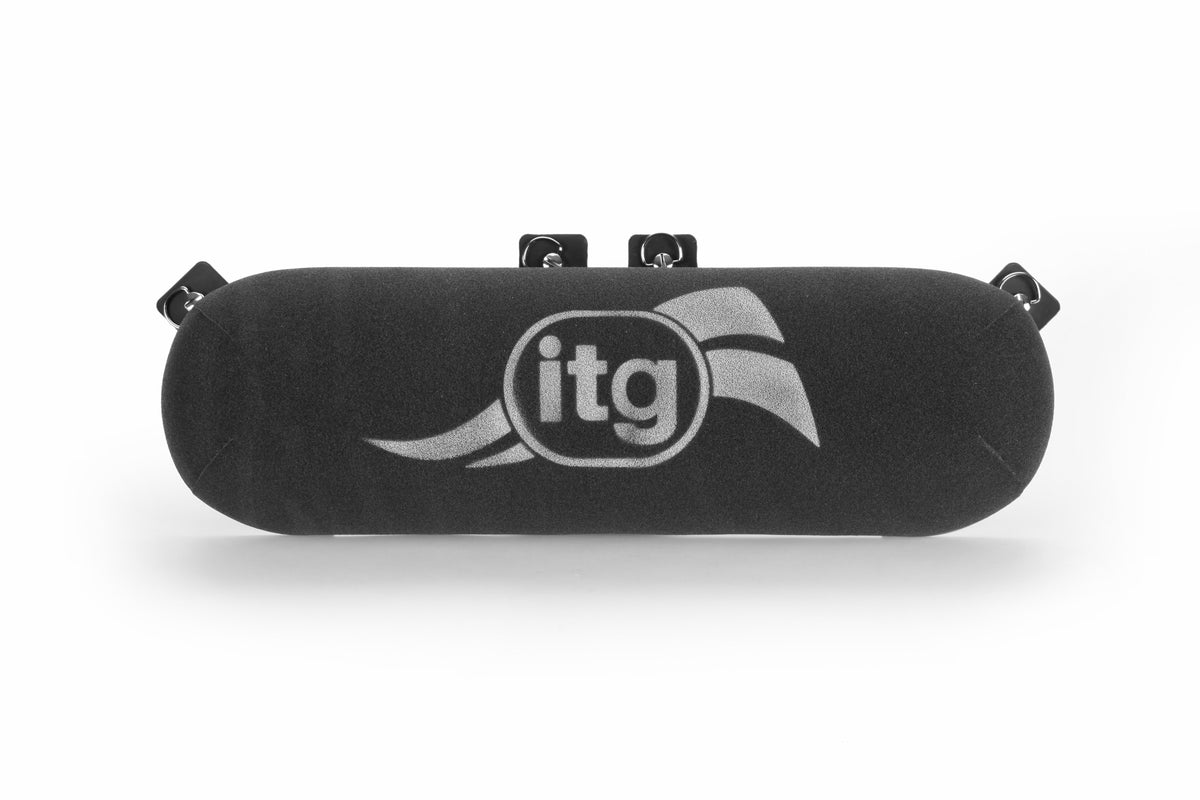 Black Framed JC55 Sausage Megaflow Filter - 65mm Internal Height