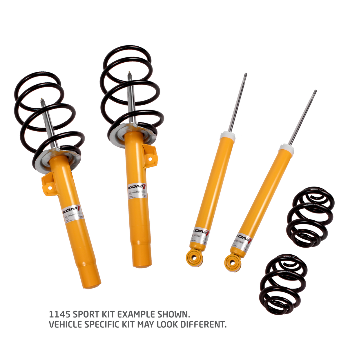 Representative KONI Sport kit image; exact product contents may differ