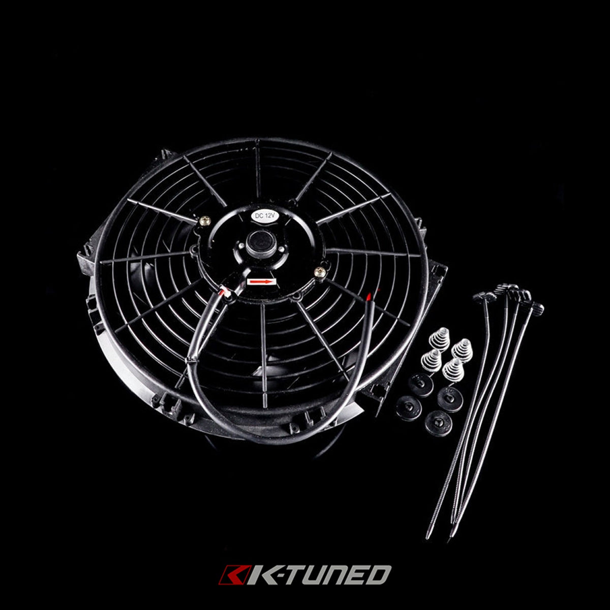 K-Tuned 12' Slim Fan With Mounting Kit