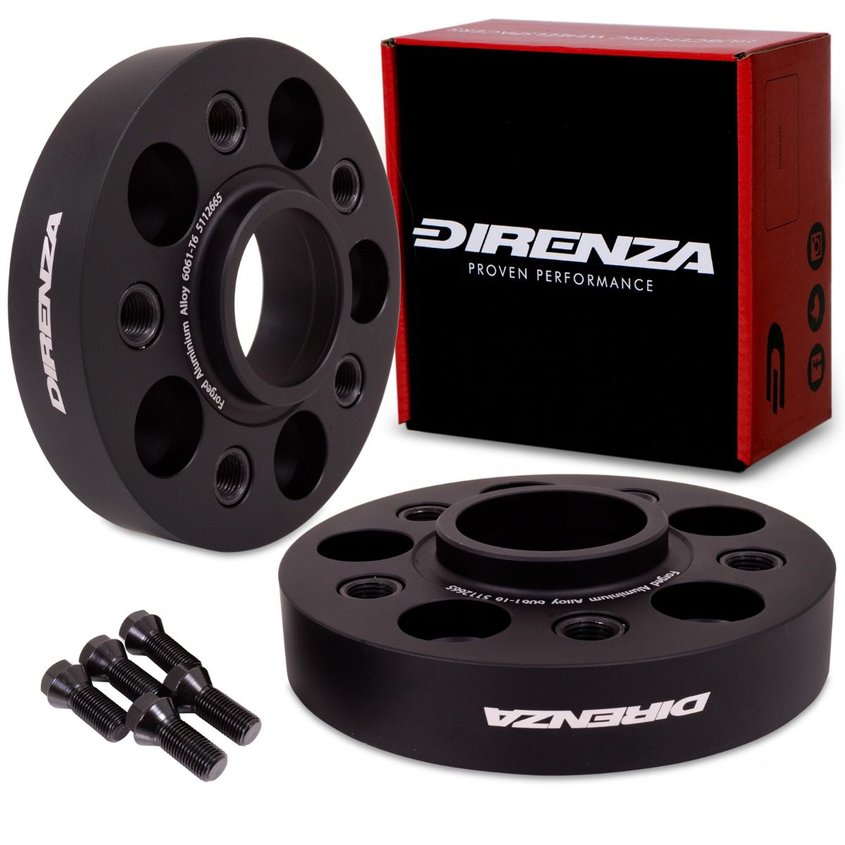 Gravity Performance Direnza 30mm Wheel Spacers - Pair - Mercedes A Class / C Class / S Class / CLA | 5×112 M14×1.5 66.5mm
