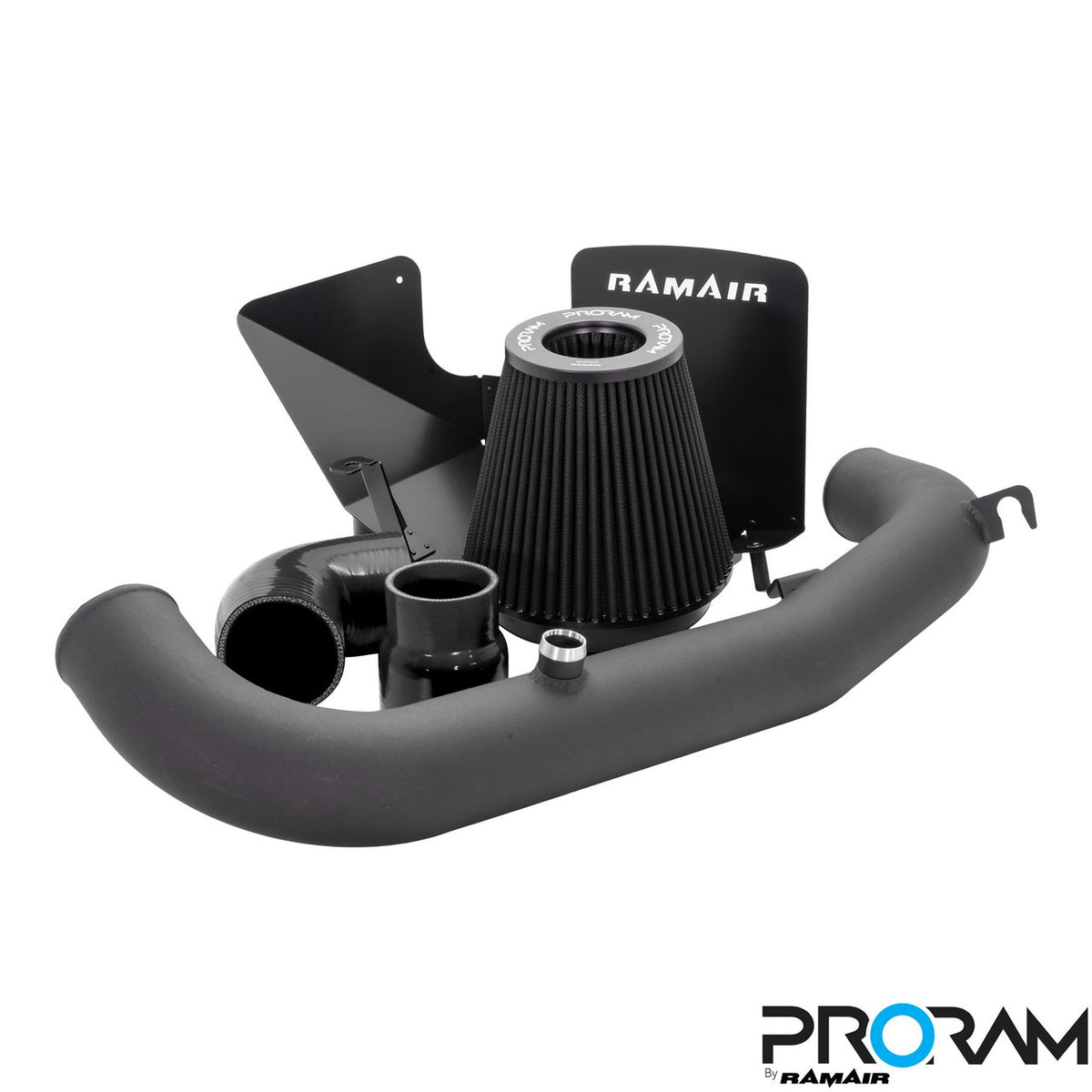 Ramair PRK-118-BK black hose Focus RS kit