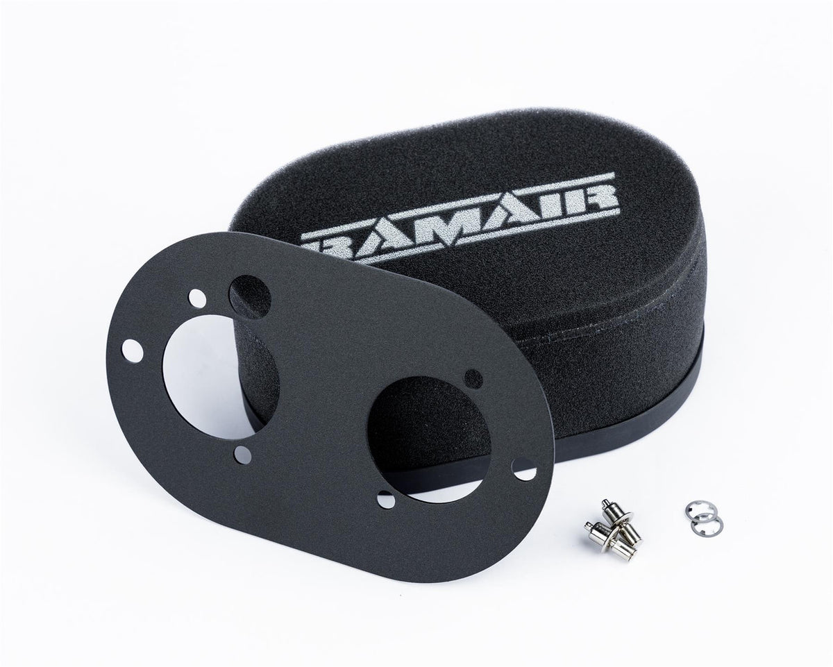 Ramair RS2V2-236-404 foam carburettor air filter kit with baseplate