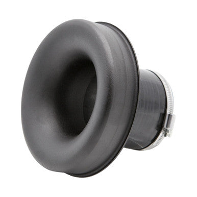 Ramair 83mm aluminium velocity stack with silicone coupler, part VS-83-BK-KIT