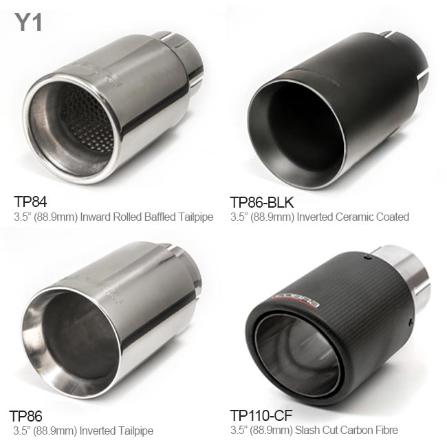 Cobra Exhausts BMW M4 (F82) Coupe 3" Valved Secondary Cat Back Performance Exhaust-2