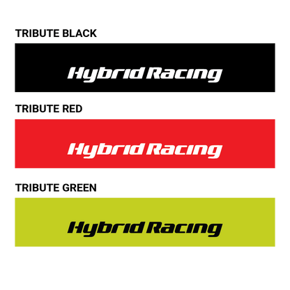 Hybrid Racing Tribute Windshield Sunstrip  - Green - Hybrid Racing