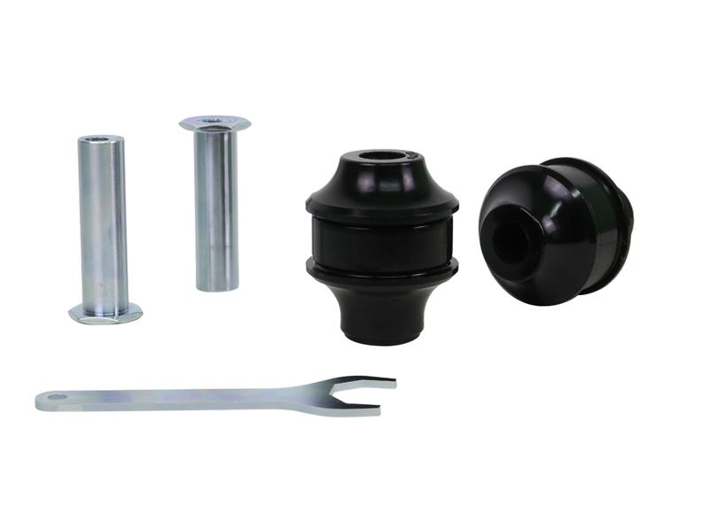 Whiteline KCA473 double-offset front strut tension caster bushing kit for BMW