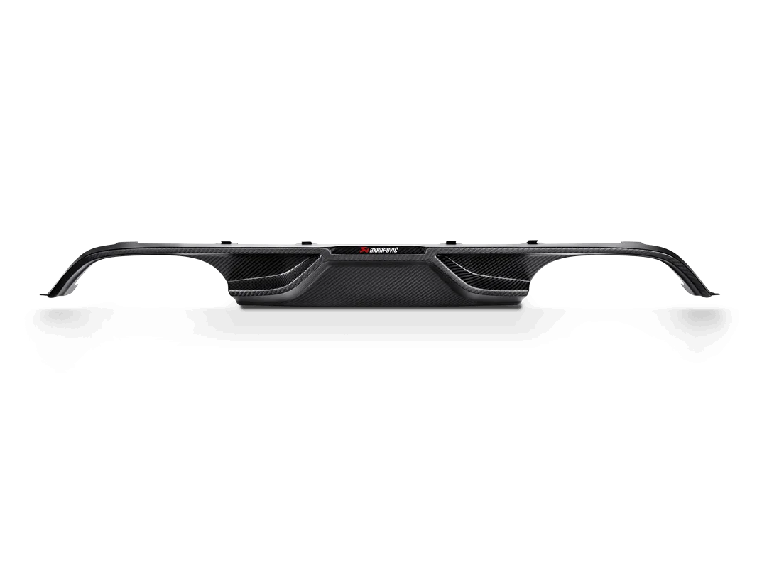 Akrapovič DI-BM/CA/1 matte carbon-fibre rear diffuser for BMW M3/M4 F80–F83