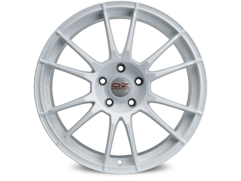 OZ Racing Ultraleggera HLT wheel in Race White
