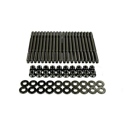 Burnished head stud set for BMW S63TU engine