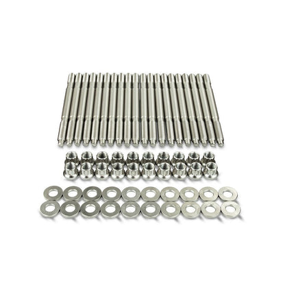 Nickled head stud set for BMW M57 Engine OEM