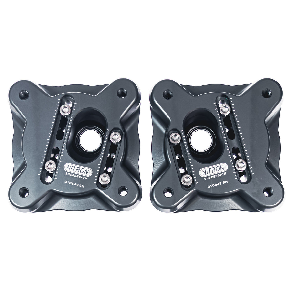 Nitron BMW 2 (G87), 3 (G80), 4 (G82) Adjustable Front Top Plates – Pair