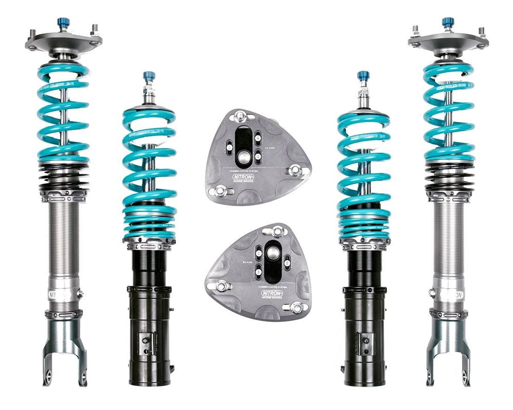 Mitsubishi Lancer Evolution VII–IX Nitron NTR R1 suspension kit, vehicle-specific image from TOMSON Motorsport