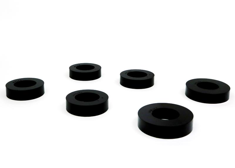 Whiteline Subframe - Align and Lock Bushing Kit, Allows diff angle change and subframe lock KCA349