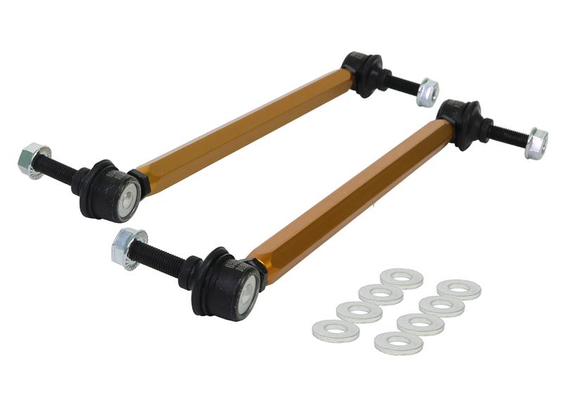 Whiteline Adjustable Heavy-Duty Ball/Ball Sway Bar Link, 335–355mm (KLC140-335)